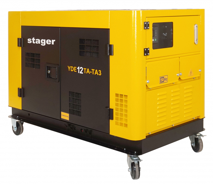 Stager YDE12TA-TA3 Generator insonorizat diesel dual 10kW, 1158000012TATA3, 39A, 3000rpm [3]