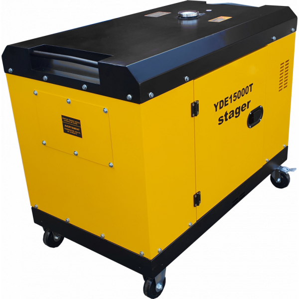 Generator Stager YDE15000T 12 kVA Diesel, monofazat, insonorizat, 48A, 3000rpm [3]