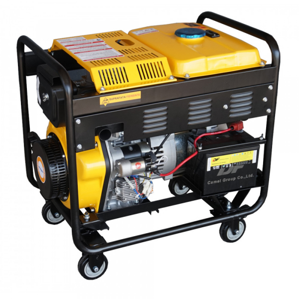 Generator sudare diesel Stager YDE6500EW 1158006500EW  monofazat, 4kVA, curent sudare 160A, pornire la cheie [2]