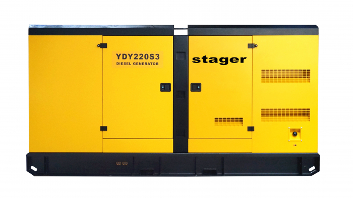Stager YDY220S3 Generator insonorizat diesel trifazat 220kVA, 289A, 1500rpm [2]