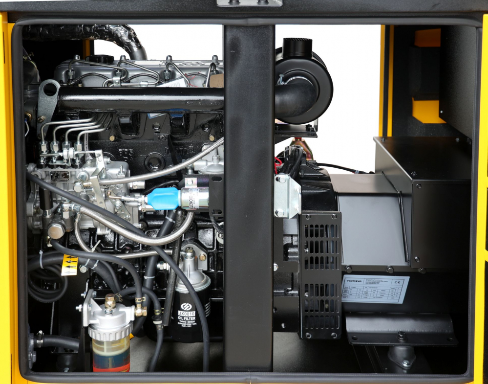 Stager YDY28S3 Generator insonorizat 28kVA, 36A, 1500rpm, trifazat, diesel [4]