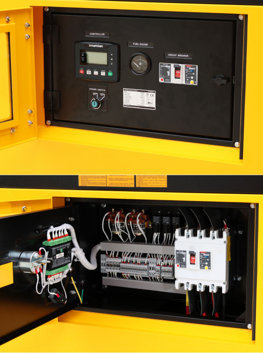 Stager YDY89S3 Generator insonorizat diesel trifazat 89 kVA, 115A, 1500rpm [4]
