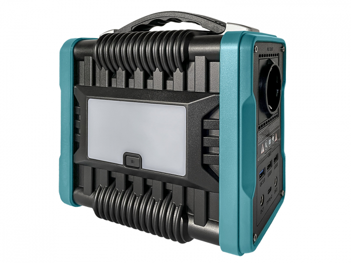 Statie de incarcare portabila Konner&Sohnen KS200PS, 200 W, 1 x 230 V, 2 x 12 v, 1 x USB type C, 2 x USB 2.1, 1 x USB 3.0 [3]