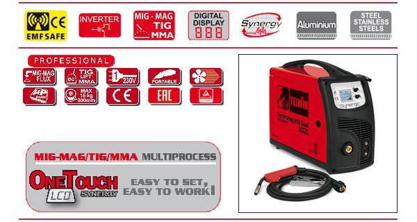 TECHNOMIG 215 DUAL SYNERGIC - APARAT DE SUDURA TELWIN tip MIG-MAG [2]
