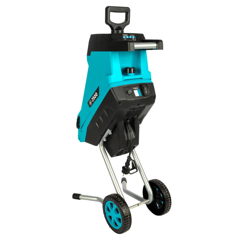 Tocator de crengi si resturi vegetale Detoolz DZ-SE1005-G01, 2500W, 45mm diametru maxim de taiere, cu sac colector 45L [5]