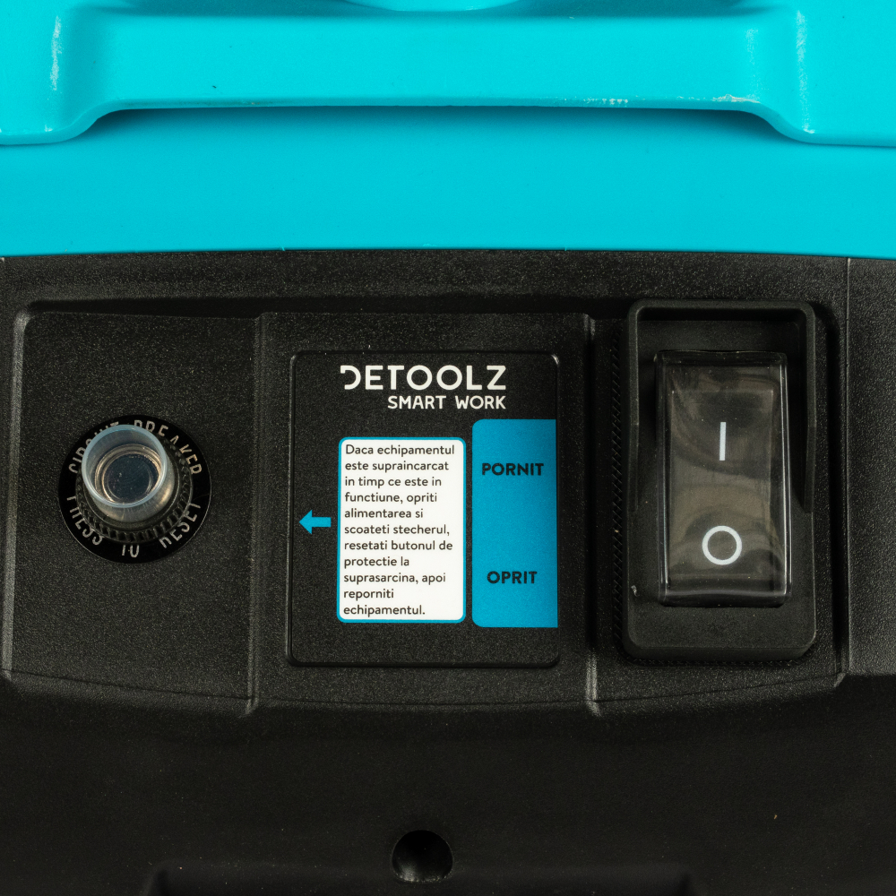 Tocator de crengi si resturi vegetale Detoolz DZ-SE1005-G01, 2500W, 45mm diametru maxim de taiere, cu sac colector 45L [7]