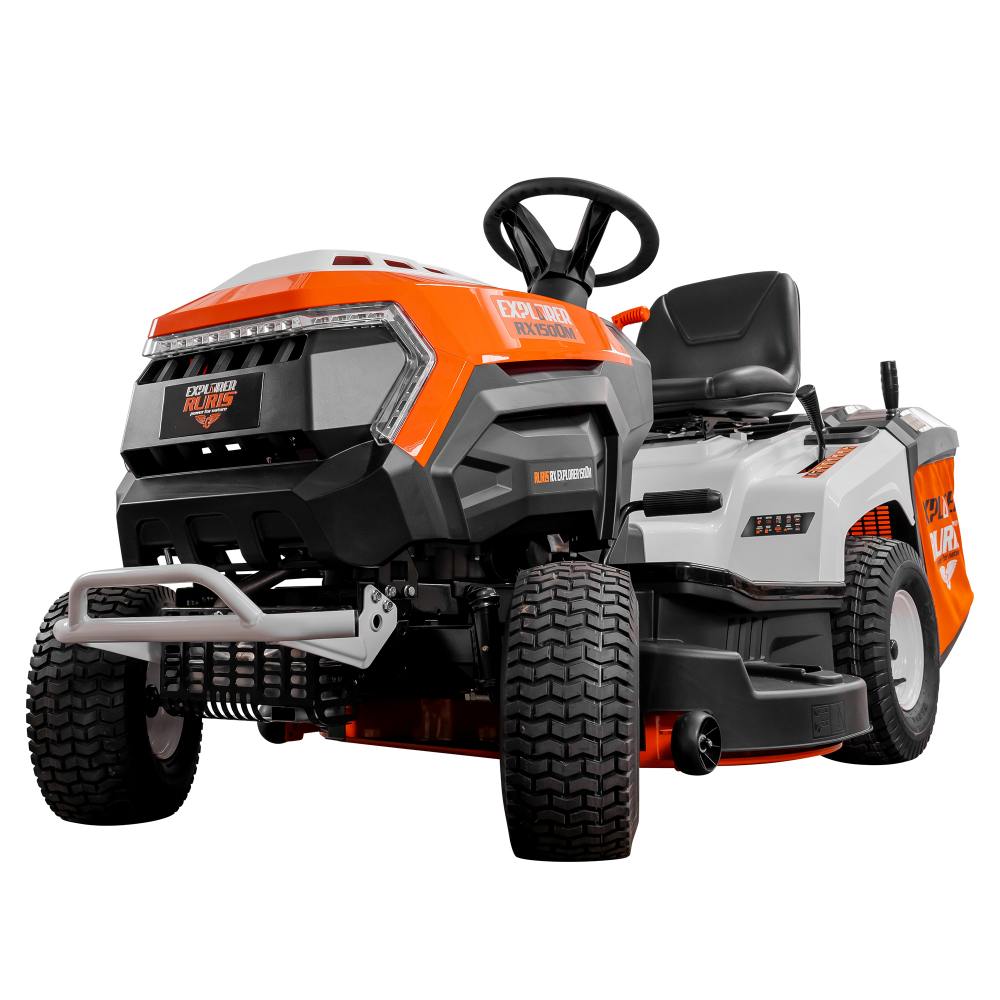 Tractor de Tuns Gazon RURIS RX EXPLORER 1500M 15 CP, latime lucru 980mm, inaltime 30-90mm, sac colector 250l [21]