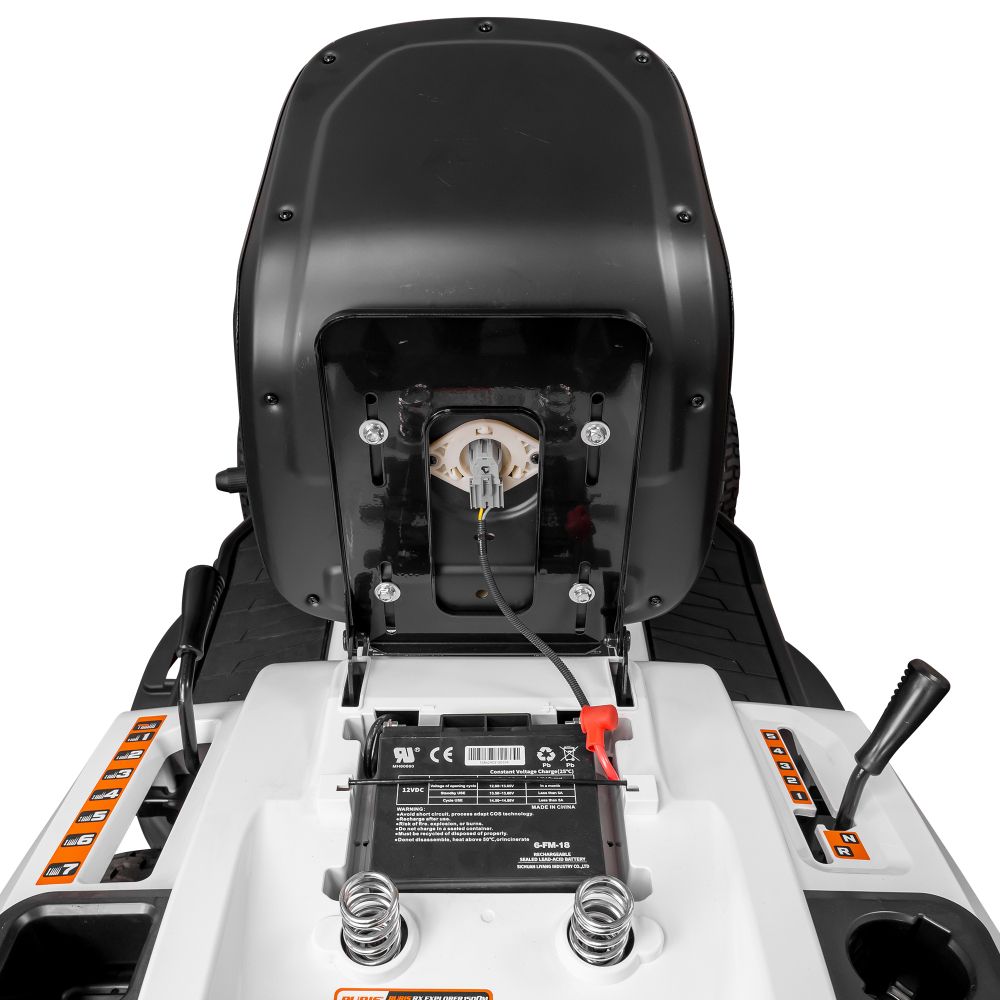 Tractor de Tuns Gazon RURIS RX EXPLORER 1500M 15 CP, latime lucru 980mm, inaltime 30-90mm, sac colector 250l [9]