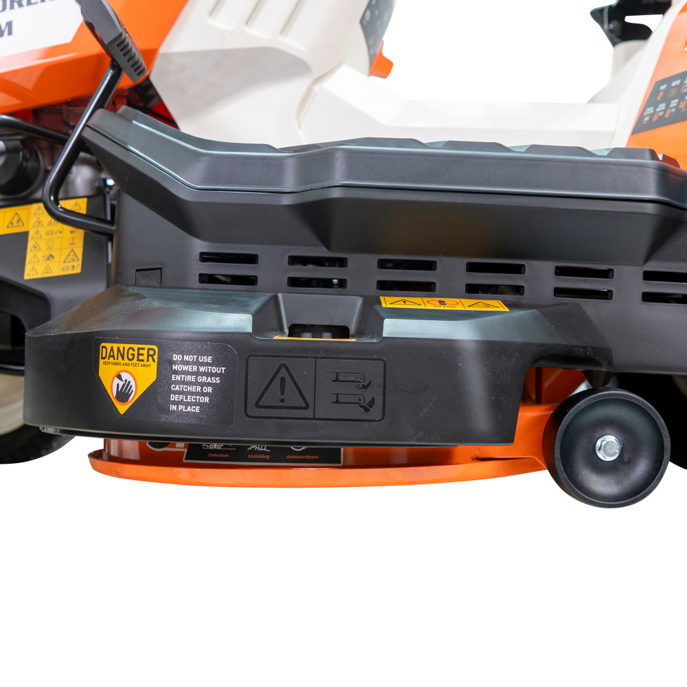 Tractor de Tuns Gazon RURIS RX EXPLORER 840M 15 CP, latime lucru 840mm, inaltime 30-90mm, sac colector 280l [13]
