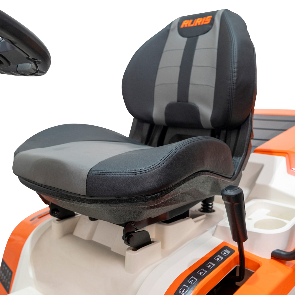 Tractor de Tuns Gazon RURIS RX EXPLORER 840M 15 CP, latime lucru 840mm, inaltime 30-90mm, sac colector 280l [10]