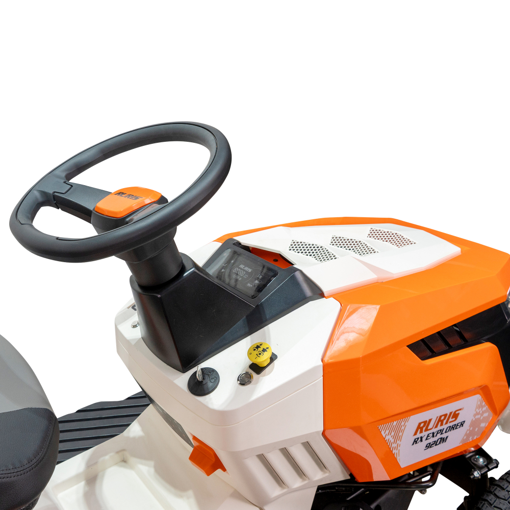 Tractor de Tuns Gazon RURIS RX EXPLORER 920M 16 CP, latime lucru 840mm, inaltime 30-90mm, sac colector 280l [19]