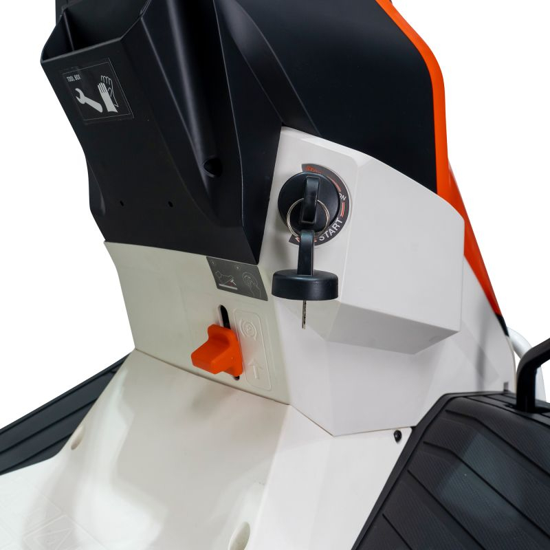 Tractor de Tuns Gazon RURIS RX Pilot 001M 9.5 CP, latime lucru 650mm, inaltime 30-75mm, sac colector 150l [9]