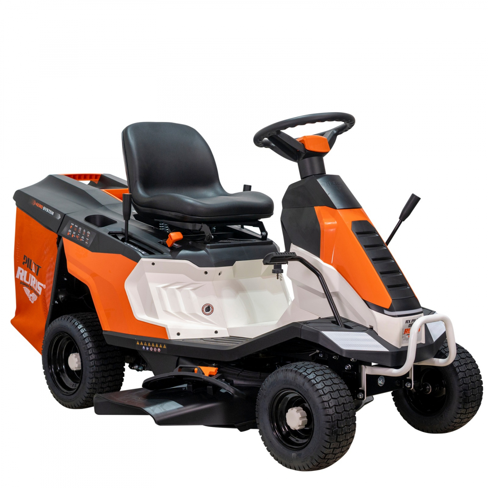 Tractor de Tuns Gazon RURIS RX Pilot 001M 9.5 CP, latime lucru 650mm, inaltime 30-75mm, sac colector 150l [1]