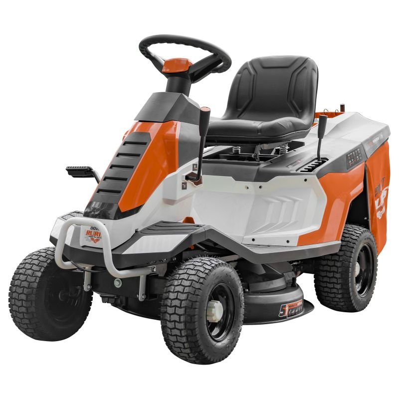 Tractor de Tuns Gazon RURIS RX Pilot 001M 9.5 CP, latime lucru 650mm, inaltime 30-75mm, sac colector 150l [3]
