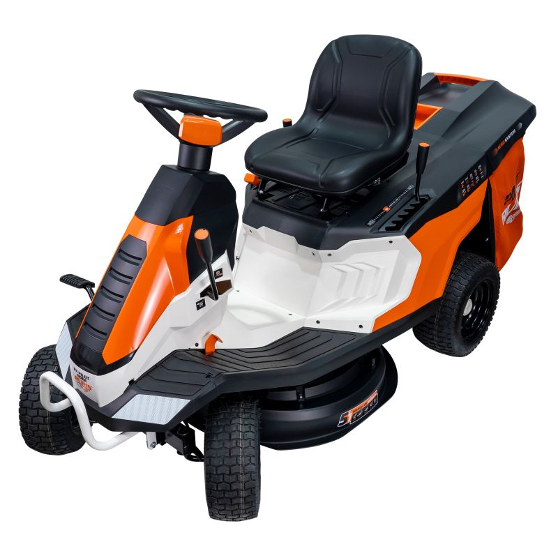 Tractor de Tuns Gazon RURIS RX Pilot 001M 9.5 CP, latime lucru 650mm, inaltime 30-75mm, sac colector 150l [10]