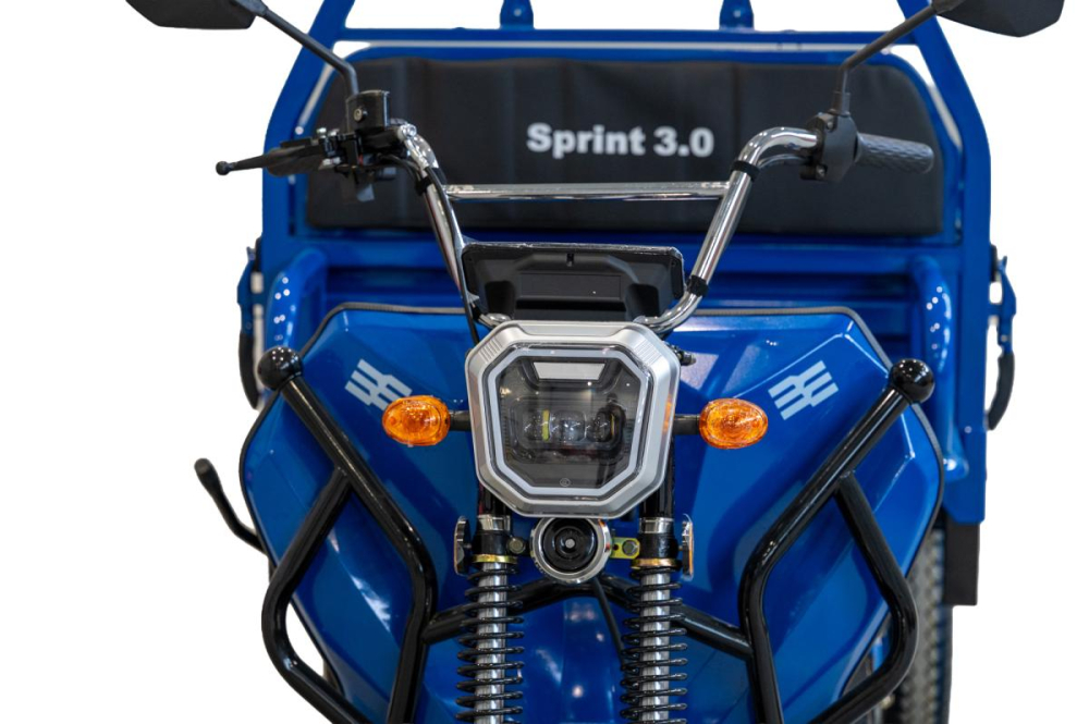 Triciclu electric cargo BLADE Sprint 3.0 Albastru-Negru 2000W - CIV inclus [6]