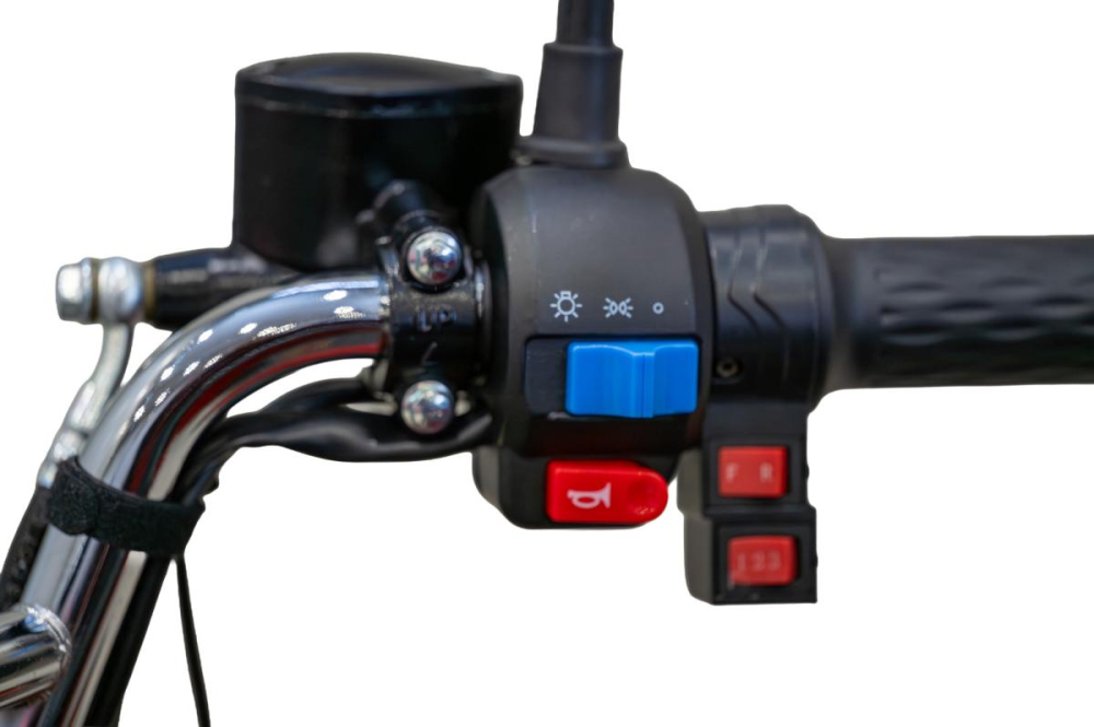 Triciclu electric cargo BLADE Sprint 3.0 Rosu-Negru 2000W - CIV inclus [7]
