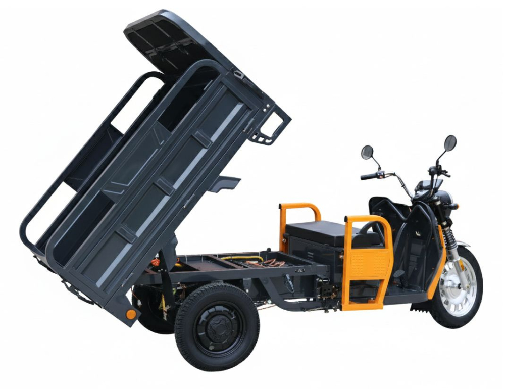 Triciclu Electric Cargo Progarden TRIVO 3000, 25km/h, autonomie 80km, fara permis, CIV inclus, 72V, 58Ah [4]