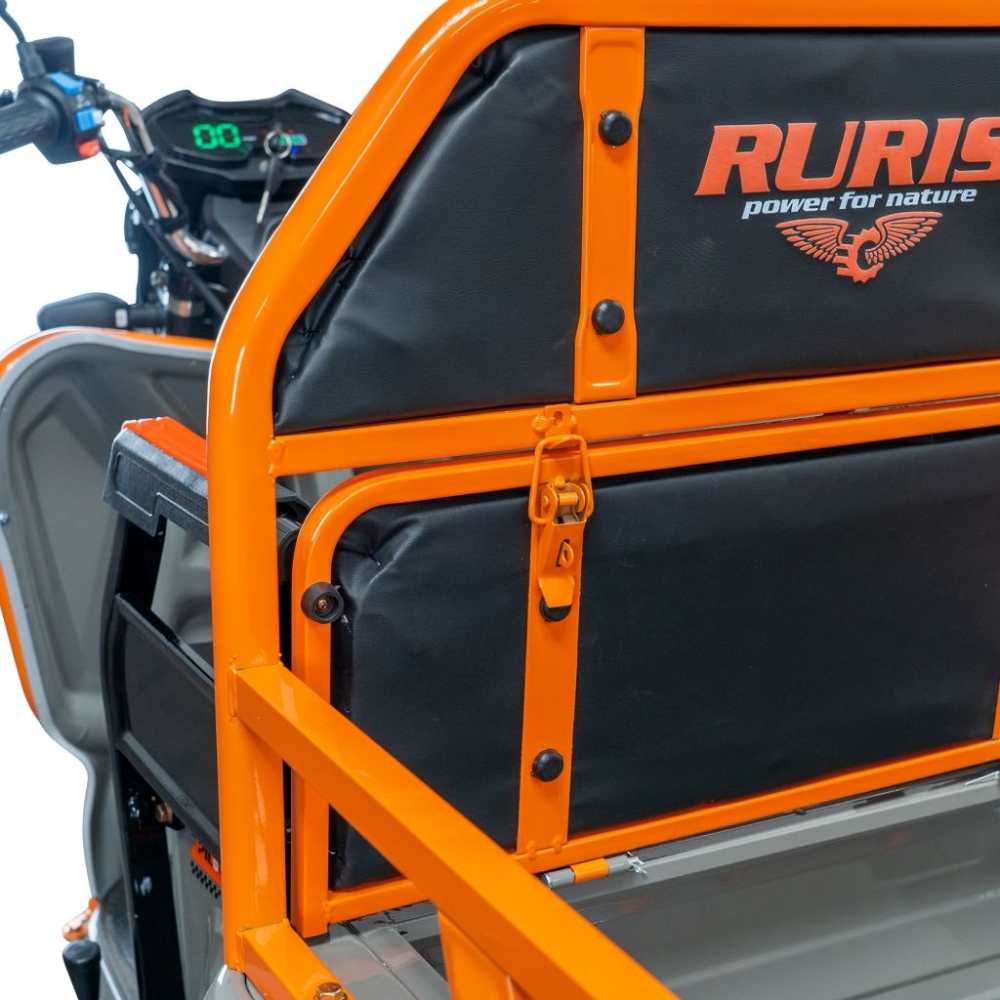 Triciclu electric cargo RURIS Pilot 3110G GRI fara permis, 2000W, viteza 25 km/h, autonomie 80 km [17]