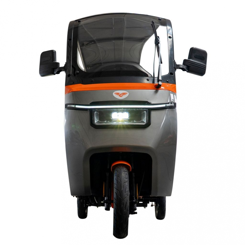 Triciclu electric cu cabina RURIS Pilot 3070G GRI fara permis, 2900W, viteza 25 km/h, autonomie 60 km [5]