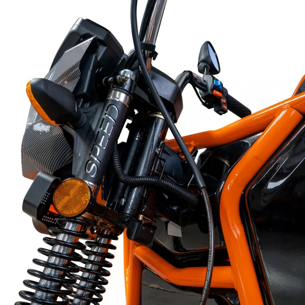 Triciclu electric cargo RURIS Pilot 3110N NEGRU fara permis, 2000W, viteza 25 km/h, autonomie 80 km [11]