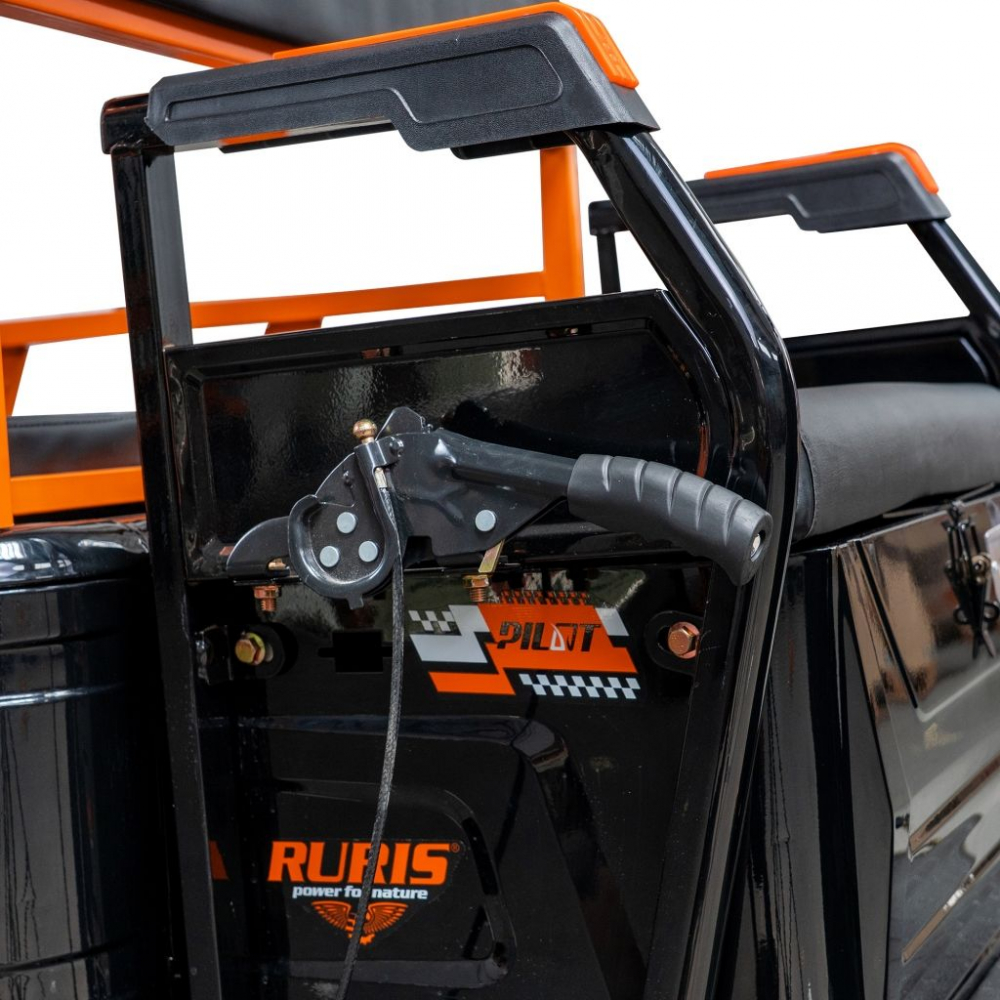 Triciclu electric cargo RURIS Pilot 3110N NEGRU fara permis, 2000W, viteza 25 km/h, autonomie 80 km [29]