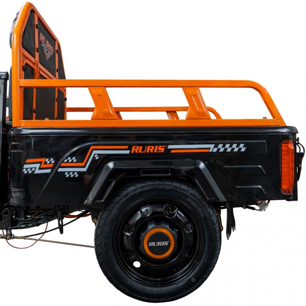 Triciclu electric cargo RURIS Pilot 3110N NEGRU fara permis, 2000W, viteza 25 km/h, autonomie 80 km [21]