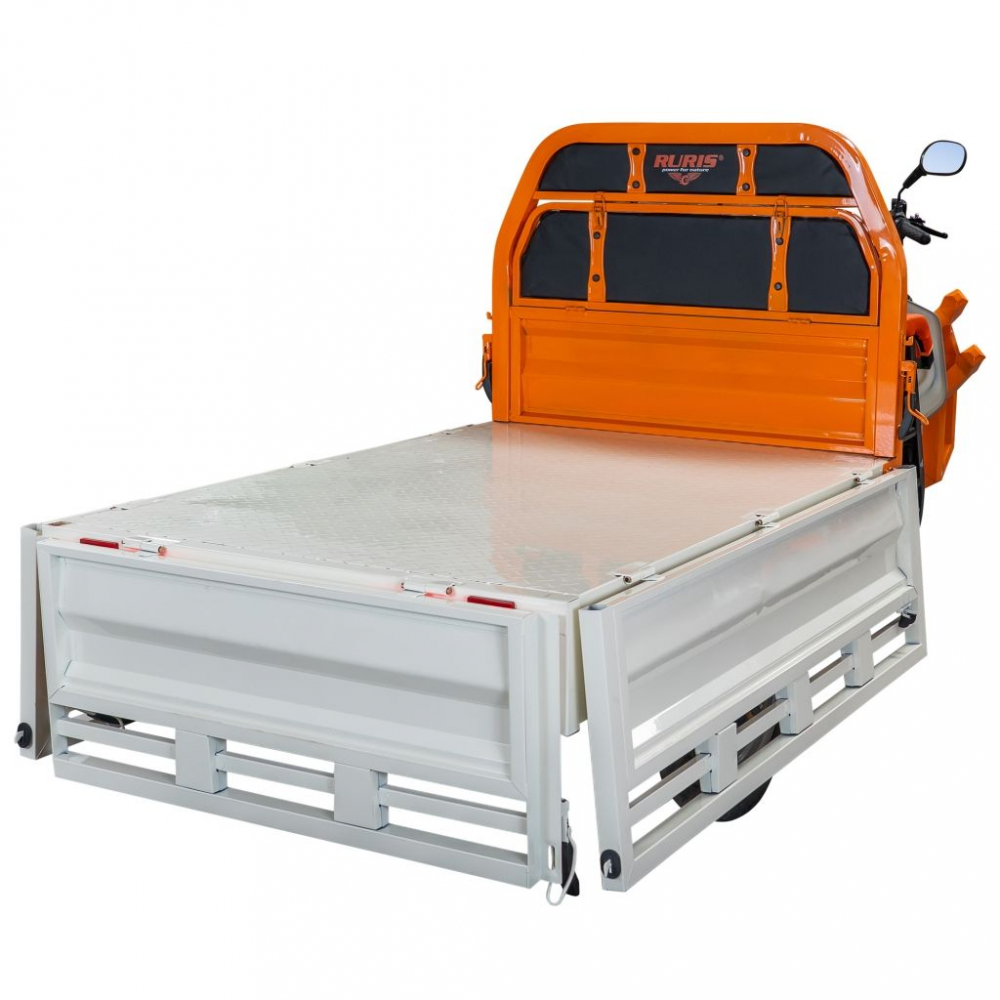 Triciclu electric cargo RURIS Pilot 3130A ALB fara permis, 3600W, viteza 25 km/h, autonomie 80 km [20]