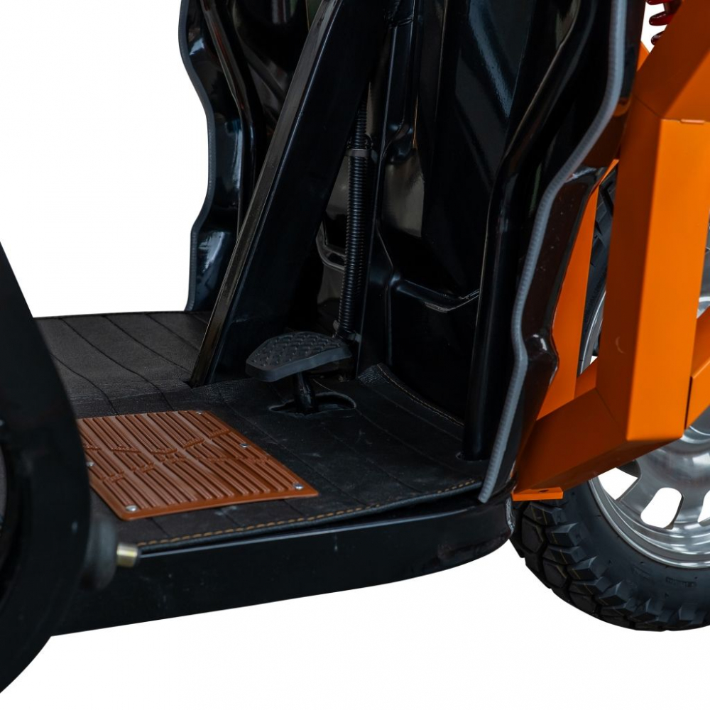 Triciclu electric cargo RURIS Pilot 3130N NEGRU fara permis, 3600W, viteza 25 km/h, autonomie 80 km [7]