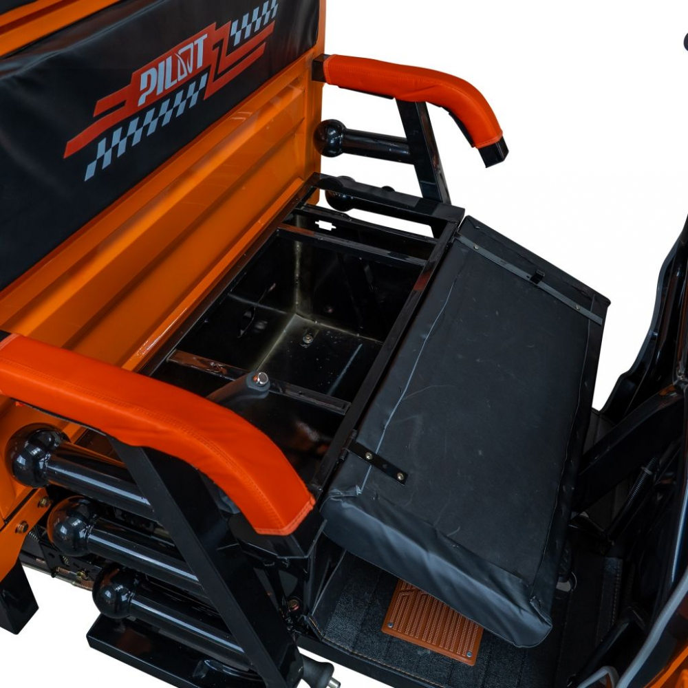 Triciclu electric cargo RURIS Pilot 3130N NEGRU fara permis, 3600W, viteza 25 km/h, autonomie 80 km [9]