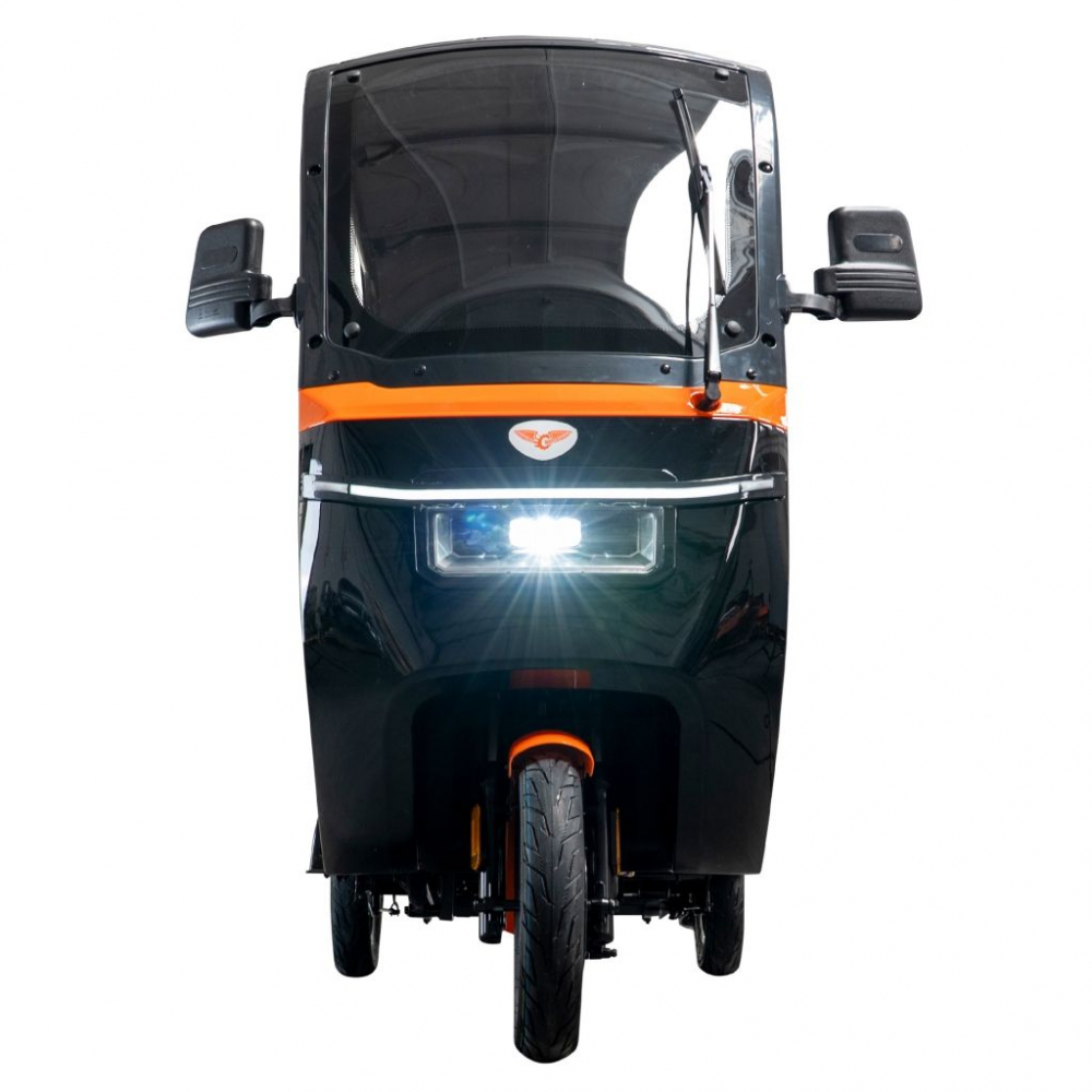 Triciclu electric cu cabina RURIS Pilot 3070N NEGRU fara permis, 2900W, viteza 25 km/h, autonomie 60 km [6]