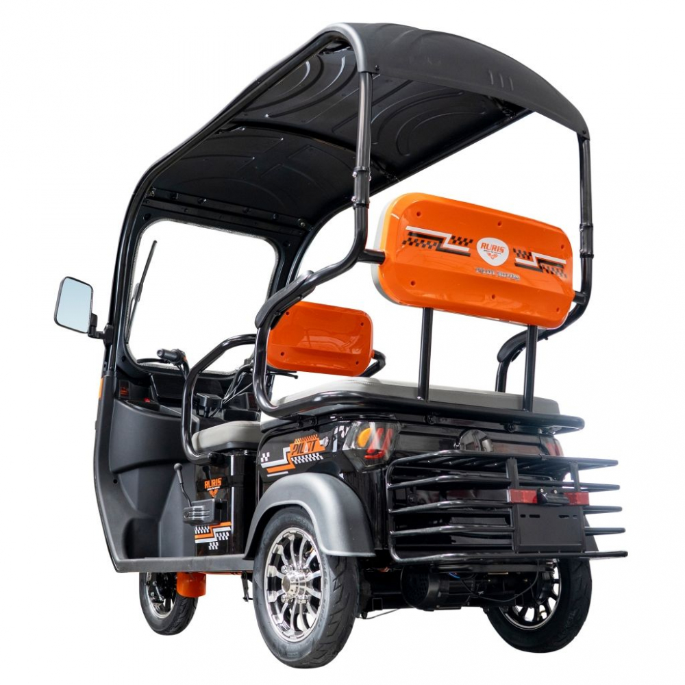 Triciclu electric cu cabina RURIS Pilot 3070N NEGRU fara permis, 2900W, viteza 25 km/h, autonomie 60 km [5]