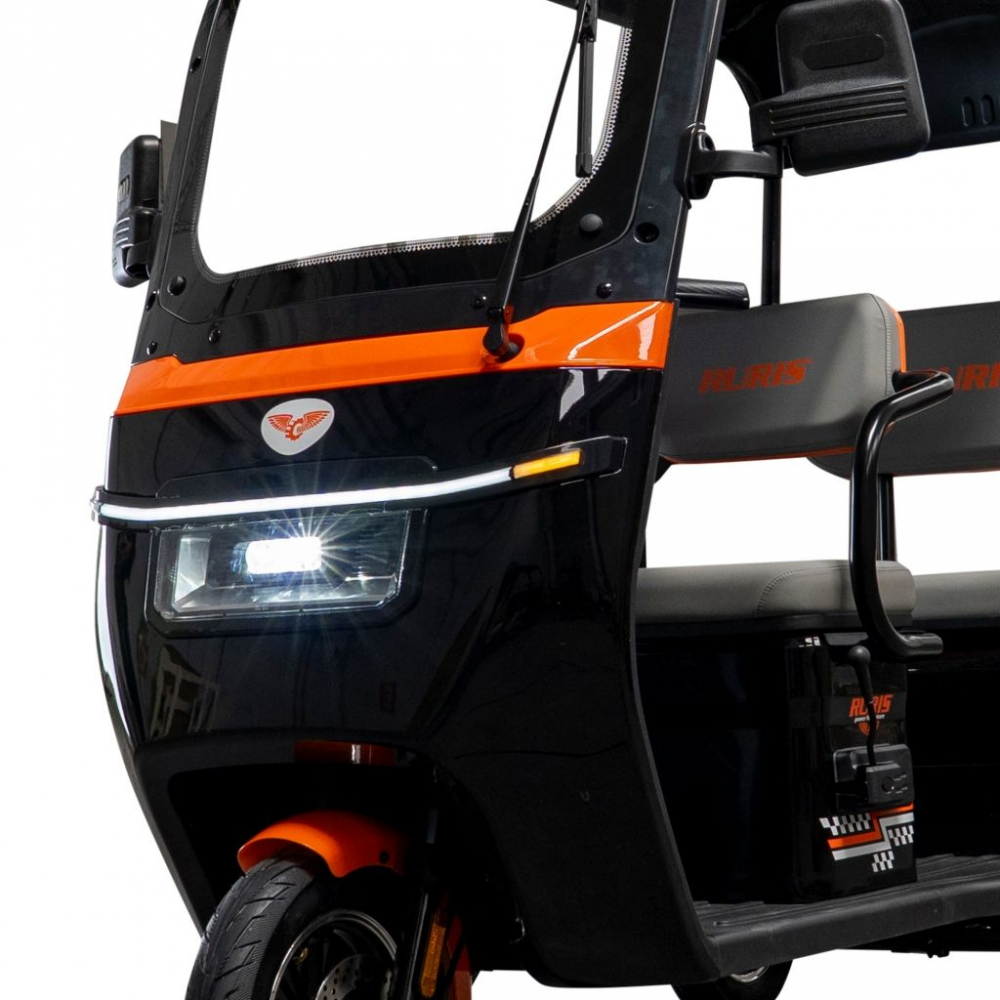 Triciclu electric cu cabina RURIS Pilot 3070N NEGRU fara permis, 2900W, viteza 25 km/h, autonomie 60 km [23]