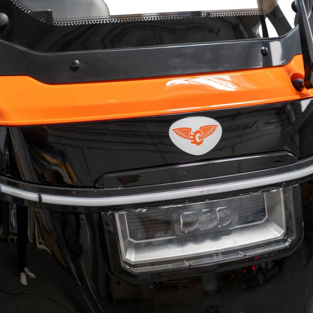 Triciclu electric cu cabina RURIS Pilot 3070N NEGRU fara permis, 2900W, viteza 25 km/h, autonomie 60 km [28]
