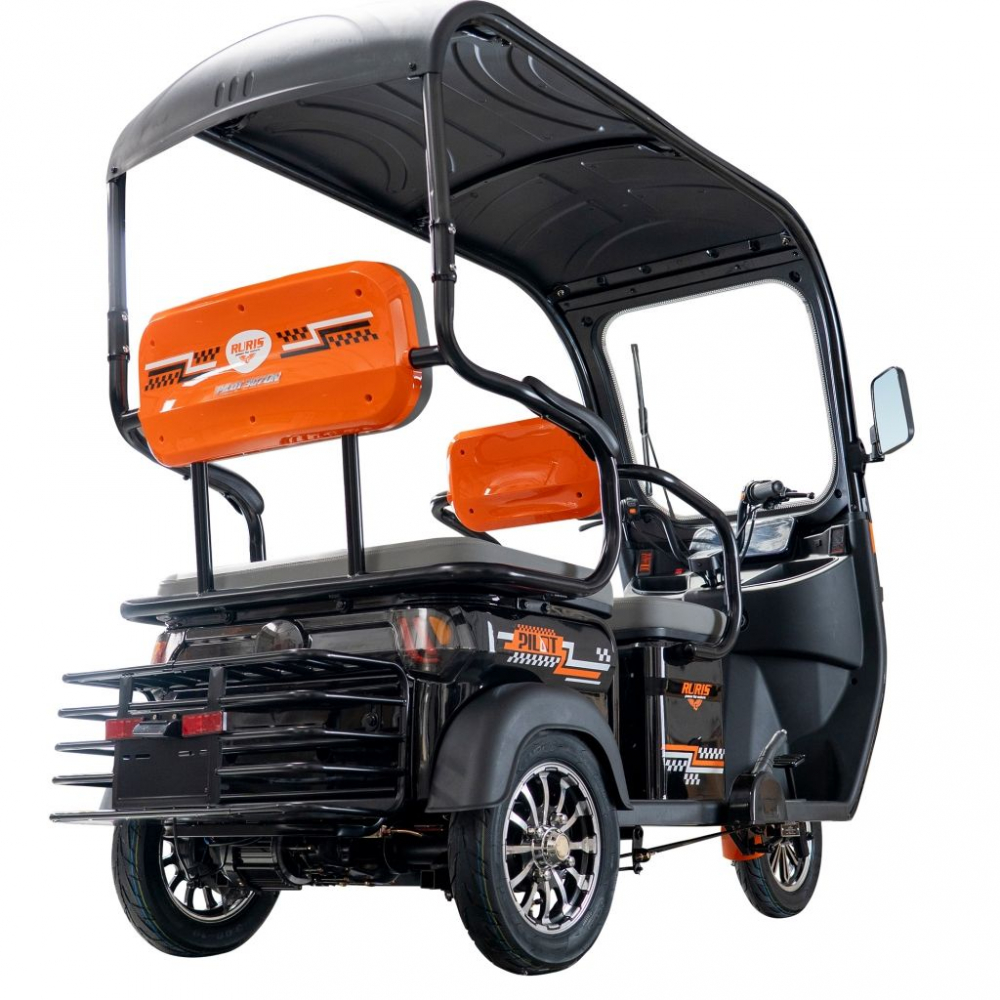 Triciclu electric cu cabina RURIS Pilot 3070N NEGRU fara permis, 2900W, viteza 25 km/h, autonomie 60 km [4]