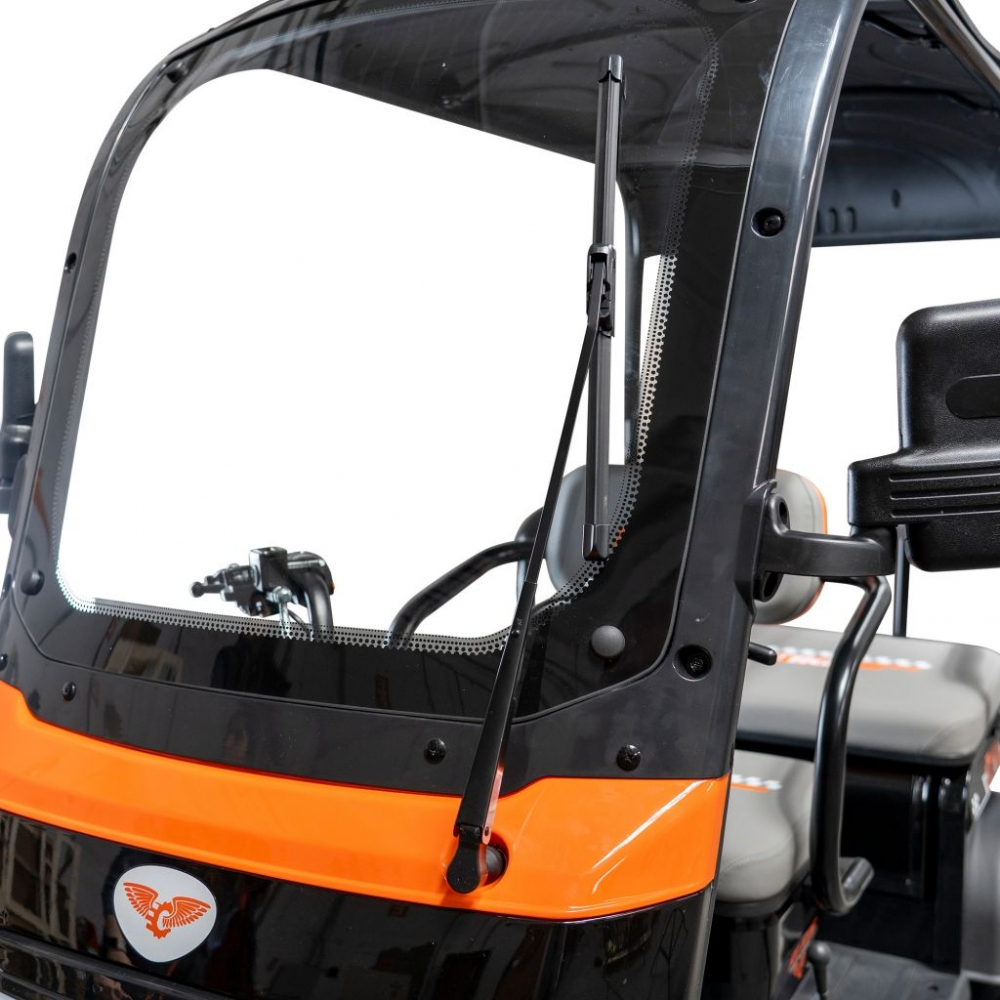 Triciclu electric cu cabina RURIS Pilot 3070N NEGRU fara permis, 2900W, viteza 25 km/h, autonomie 60 km [27]