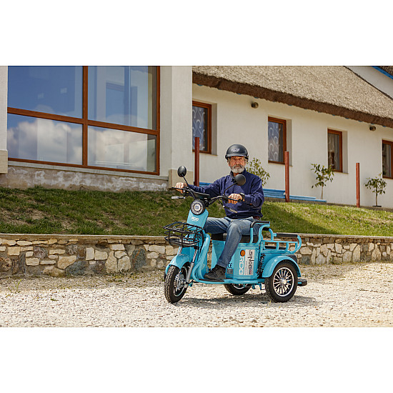 Triciclu Electric RDB SINOE PRO – 1160W, 25 km/h, Fără Permis, Autonomie 55 km [2]