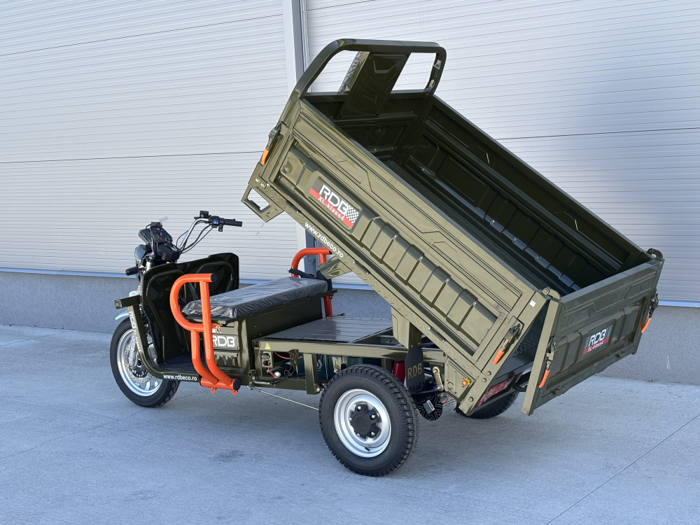 Triciclu electric RDB XL-Klass4  HIDRAULIC fara permis, 4000W, 25 km/h [8]
