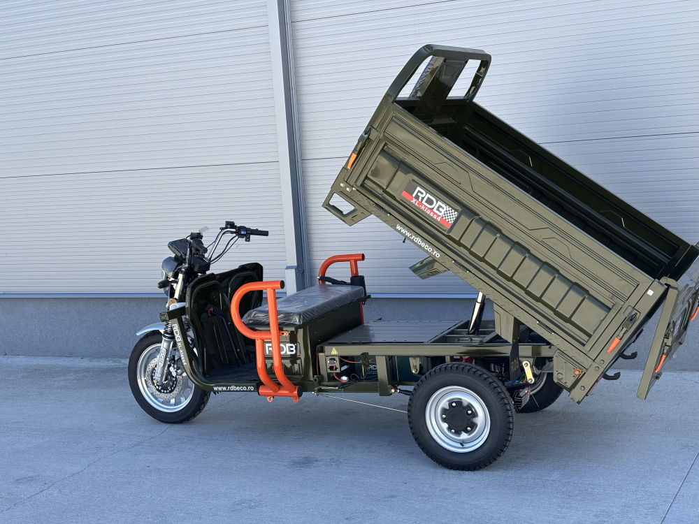 Triciclu electric RDB XL-Klass4  HIDRAULIC fara permis, 4000W, 25 km/h [7]