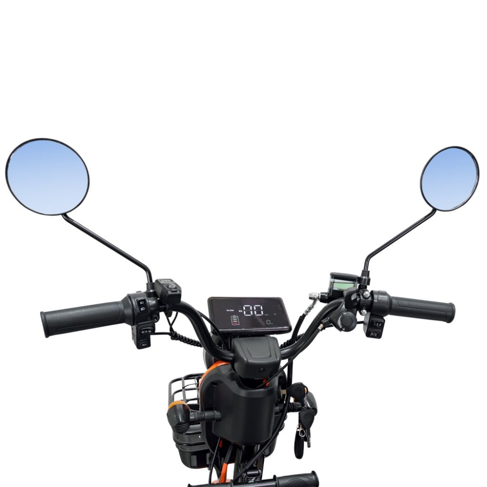 Triciclu electric RURIS Pilot 3010N Negru, 1600W, 2 locuri, autonomie pana la 50 km [14]