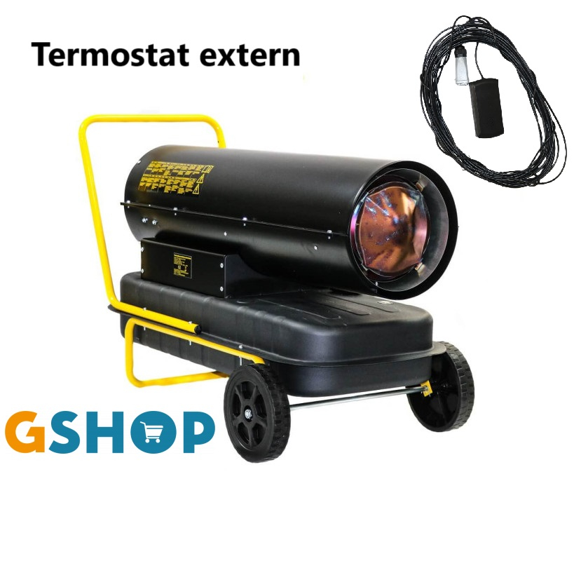 Tun de Caldură Diesel Intensiv PRO 60kW PLUS – Ardere Directa, termostat detasabil cu cablu 15 m [1]