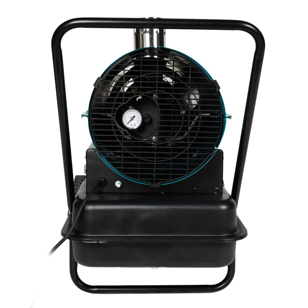 Tun de caldura pe motorina Detoolz 30 kW, ardere indirecta, cos evacuare, rezervor 55L, cu roti – DZ-EI1030-G01 [4]