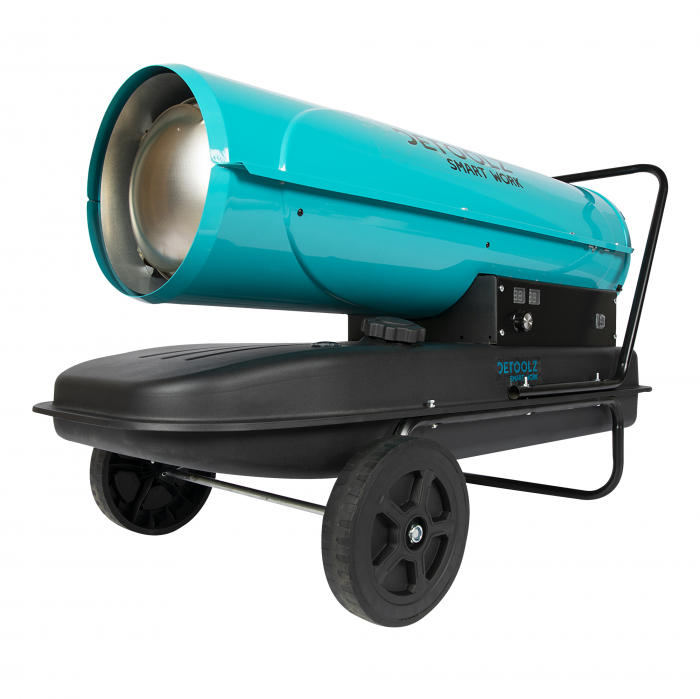 Tun de caldura pe motorina Detoolz DZ-EI107 220-240V 50Hz 50KW, ardere directa, rezervor 55 L [2]