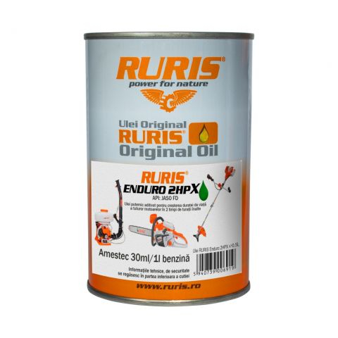 Ulei motor 2 timpi Ruris Enduro 2HPX ambalaj 500ml JASO FD [1]
