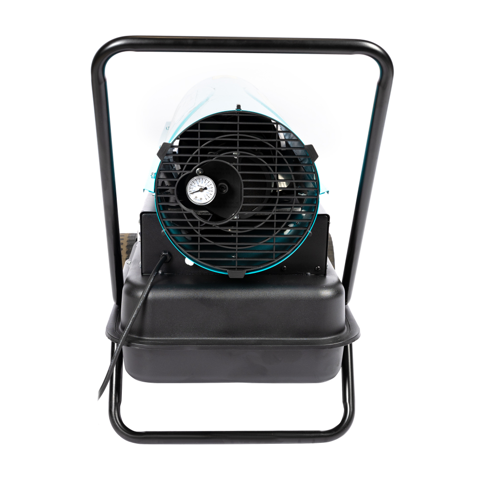 Tun de caldura pe motorina Detoolz DZ-EI1005-G01, 30kW, rezervor 35L, roti de transport [8]