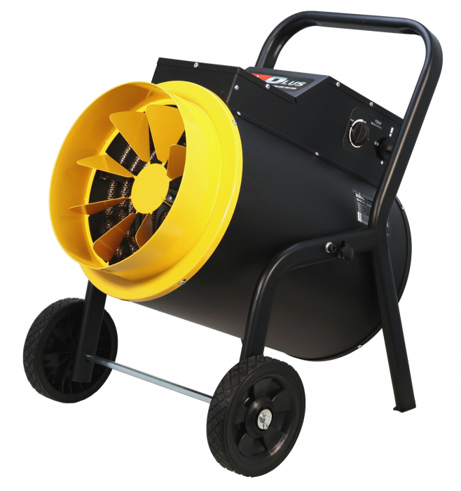 Aeroterma electrica Zobo ZB-EC15 4590007015  15 kW, 400V, 300mc, 4 trepte, roti transport [3]
