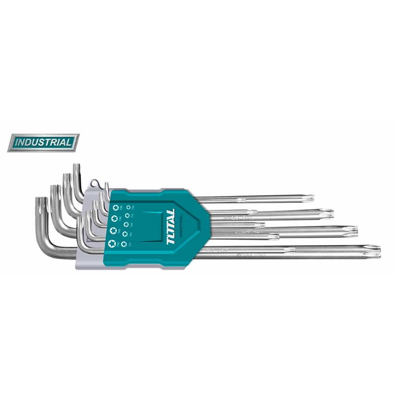 Scule auto-mecanica - Set 9 chei imbus Torx - T10-T50 - Cr-V/ brat lung (INDUSTRIAL)