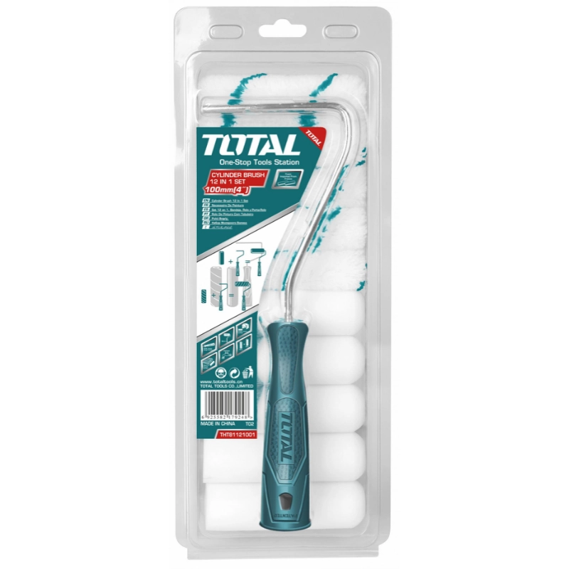 Scule zugravit - Set trafalet cu 10 cartuse - 100mm/4 (5 x acril, 5 x poliester)