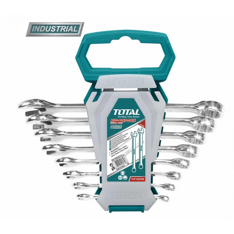 Scule auto-mecanica - Set de 8 chei combinate - 6-19mm (INDUSTRIAL)