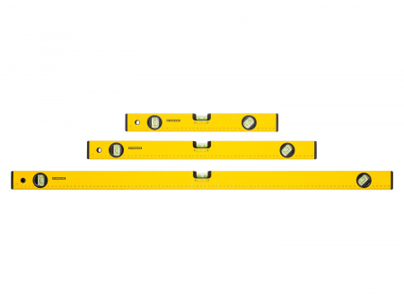 Nivele - Set nivele cu bula, 3 bucati, 40, 60, 100 cm